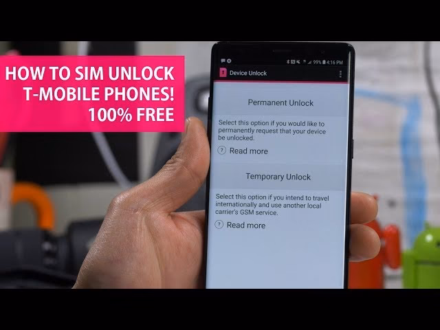 How to unlock a T-Mobile phone and use it with other providers?