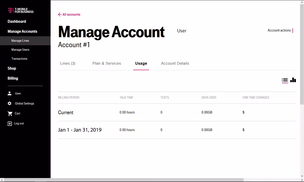 What is my T-Mobile plan?