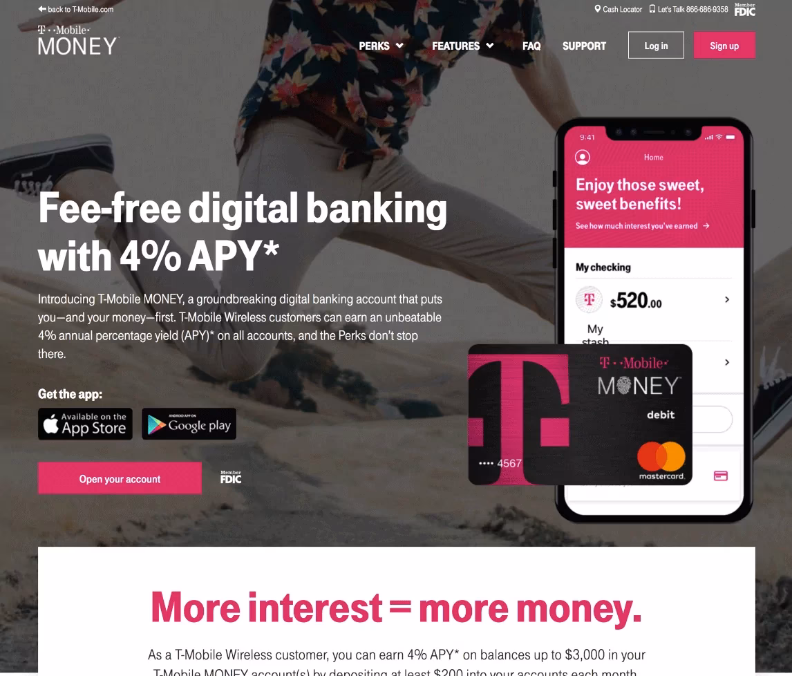 What benefits does T-Mobile offer?