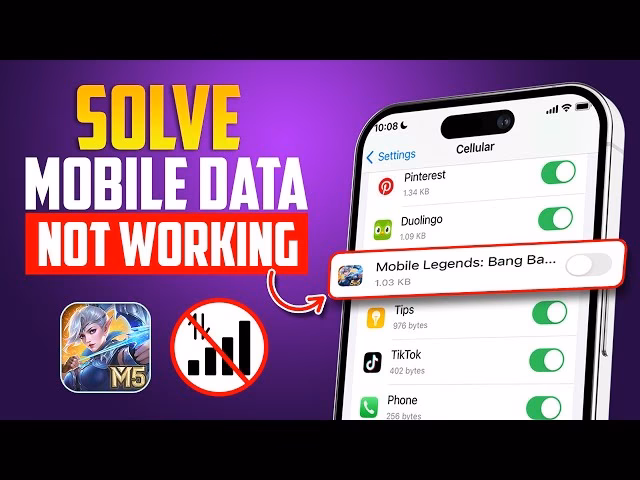 Why is my Mobile Legends Bangbang account not connected?