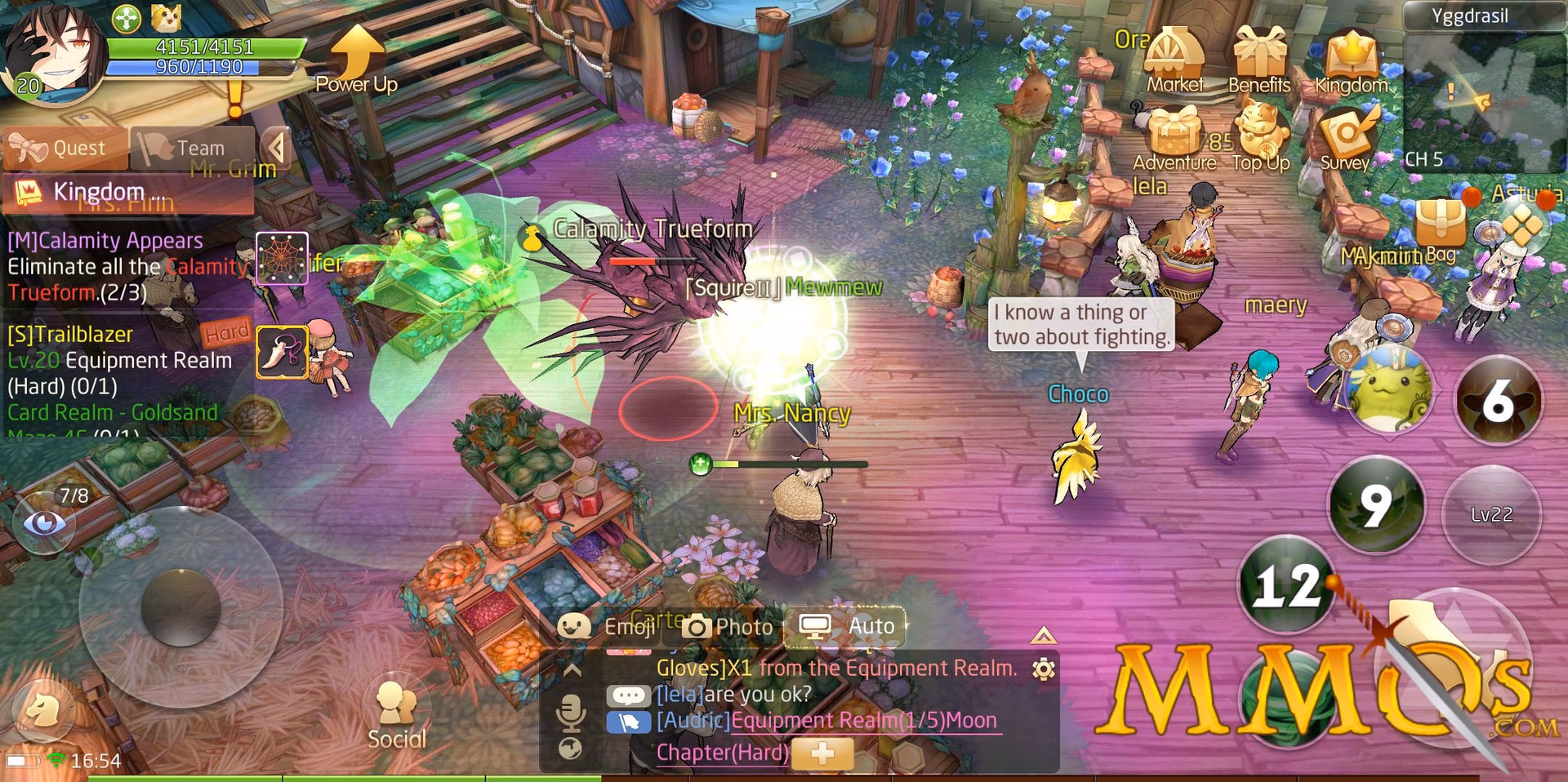 Is Tales of wind a MMORPG?