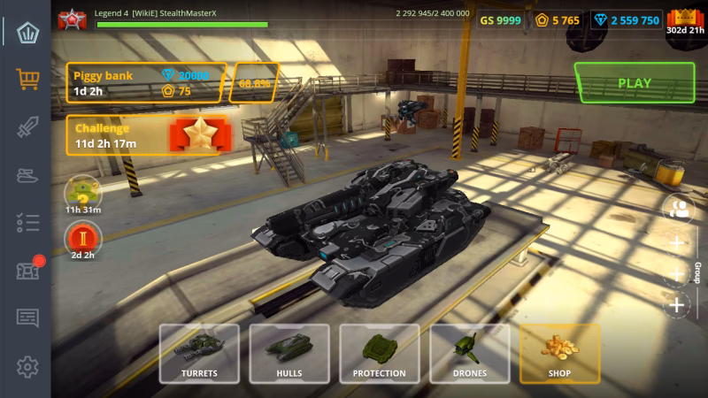 Is Tanki Online a PvP game?