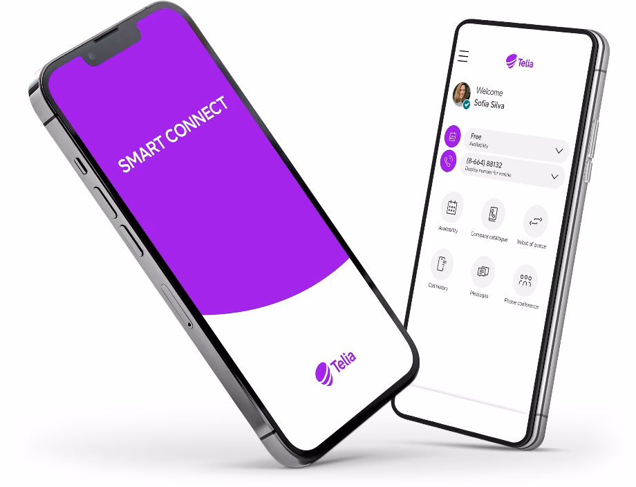 How do I forward a call on Telia Smart Connect?