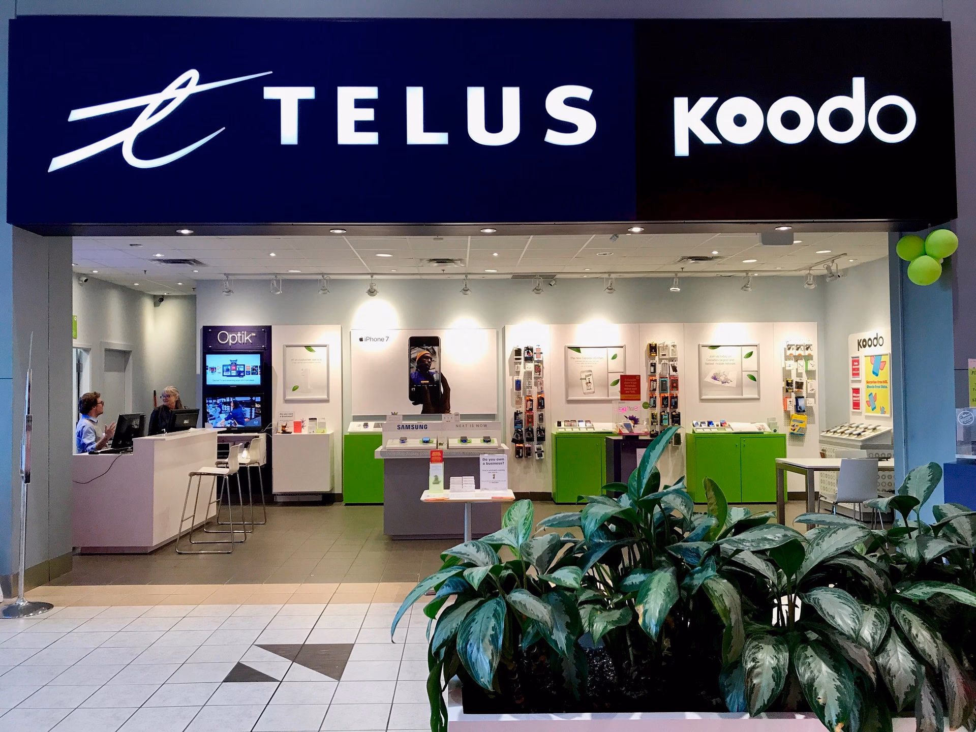 Is Telus a Canadian company?