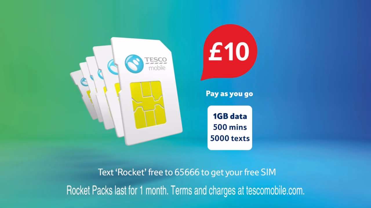 How long does a Tesco Mobile Rocket Pack last?