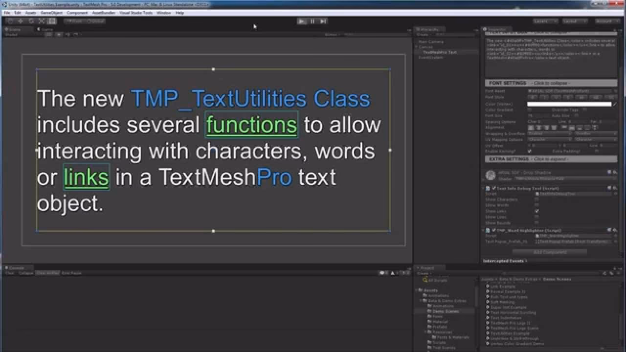 Does textmesh Pro support SDF rendering?