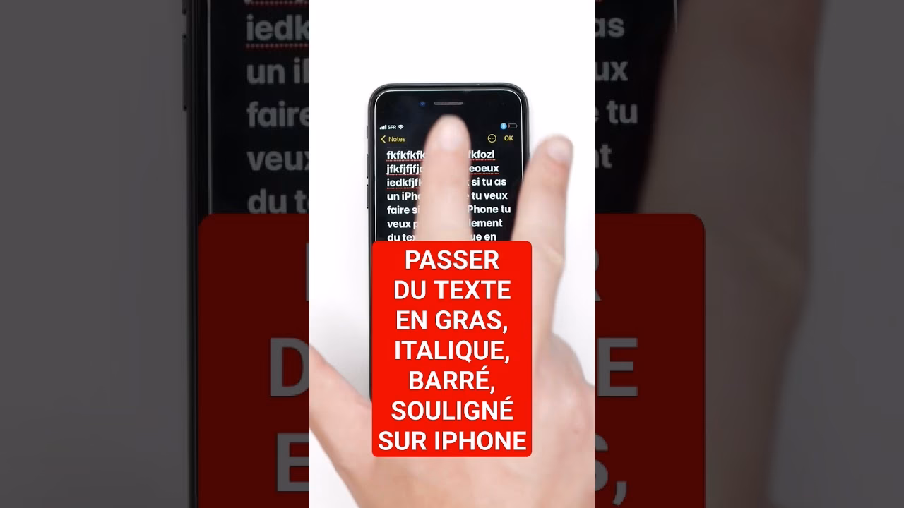 Comment écrire du texte barré sur WhatsApp ?