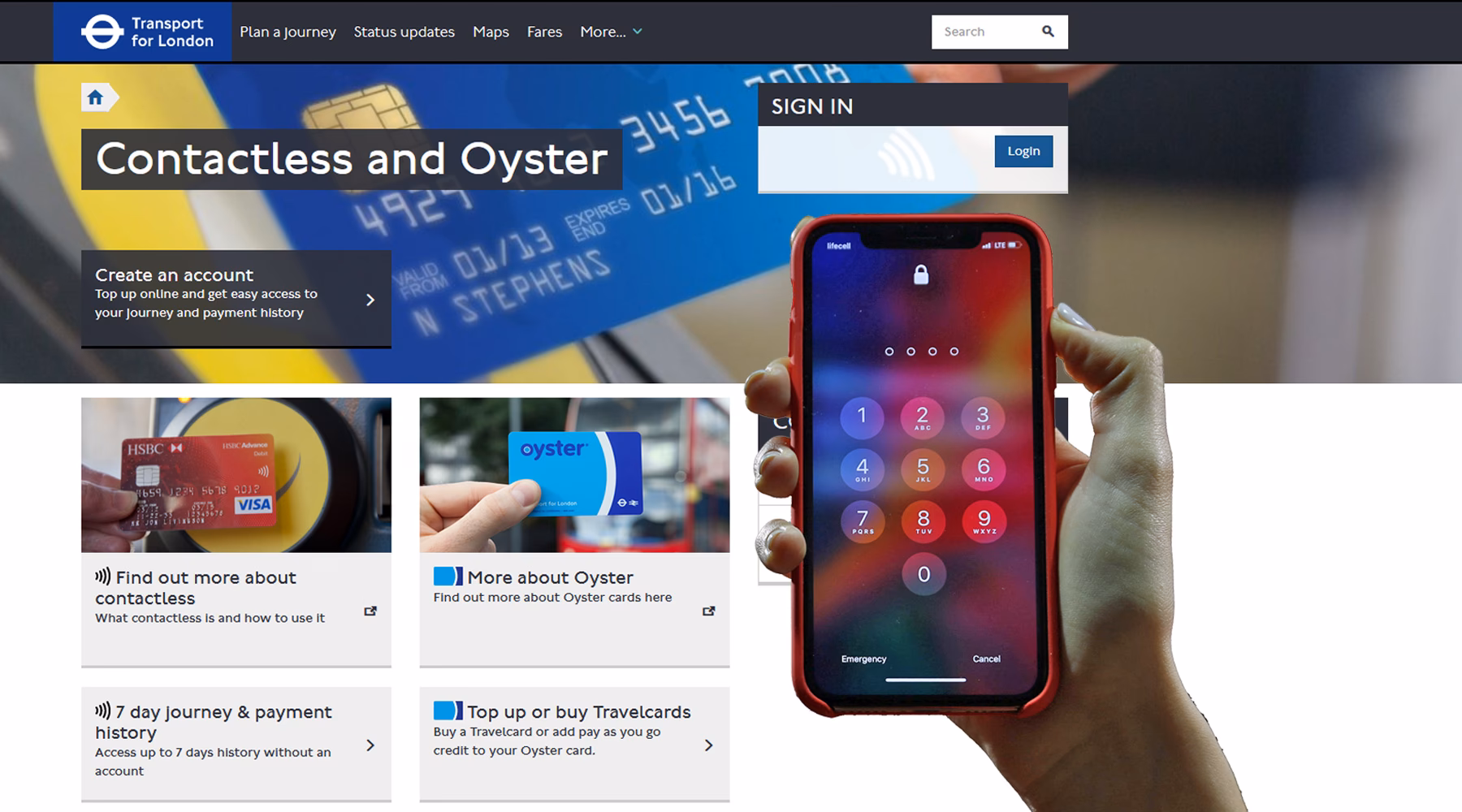 Where can I find TfL apps?