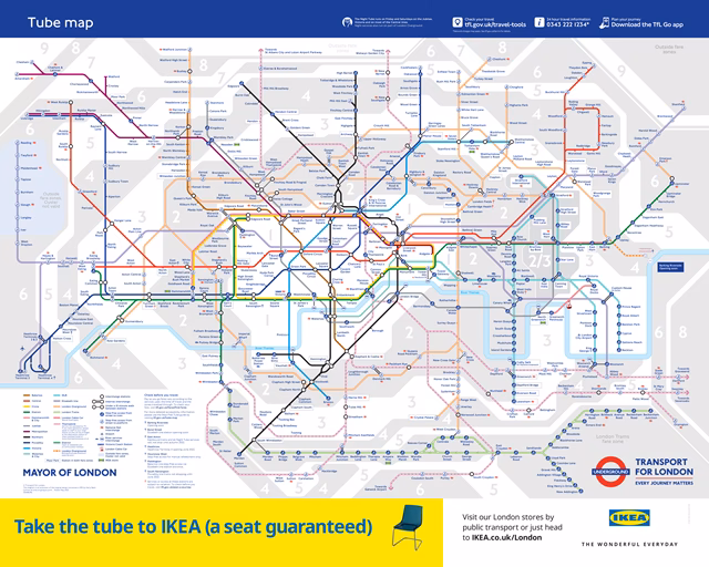 What is a live Tube map app?