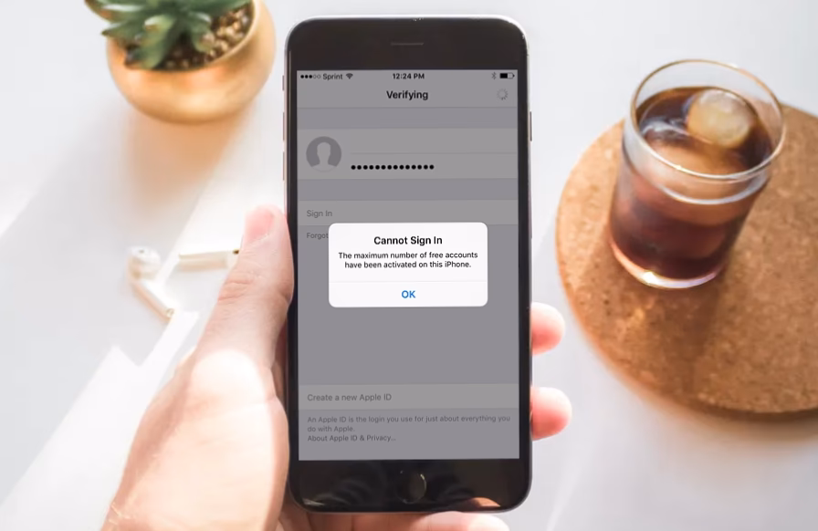 How many free accounts can I have on my iPhone?