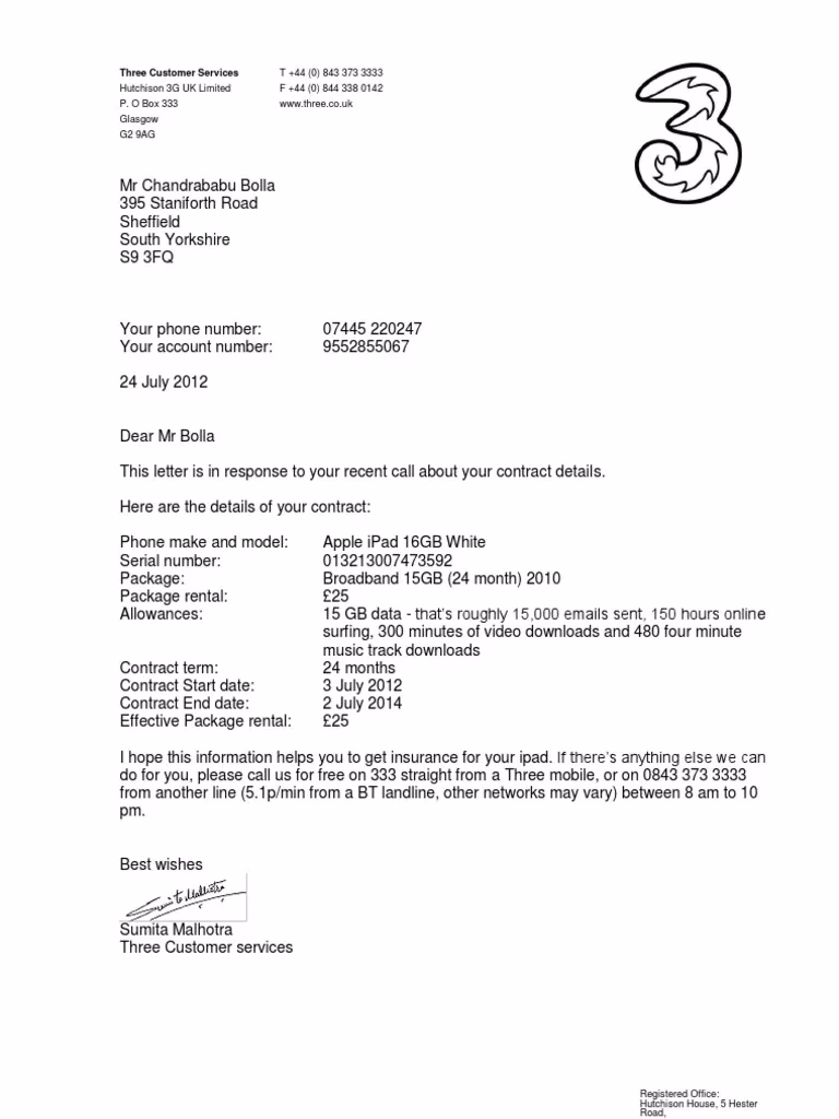 When does a contract end?