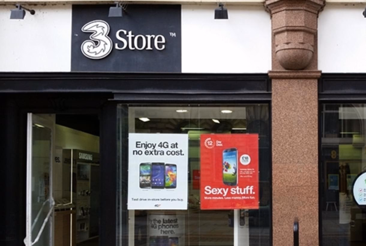 What is three's home broadband?