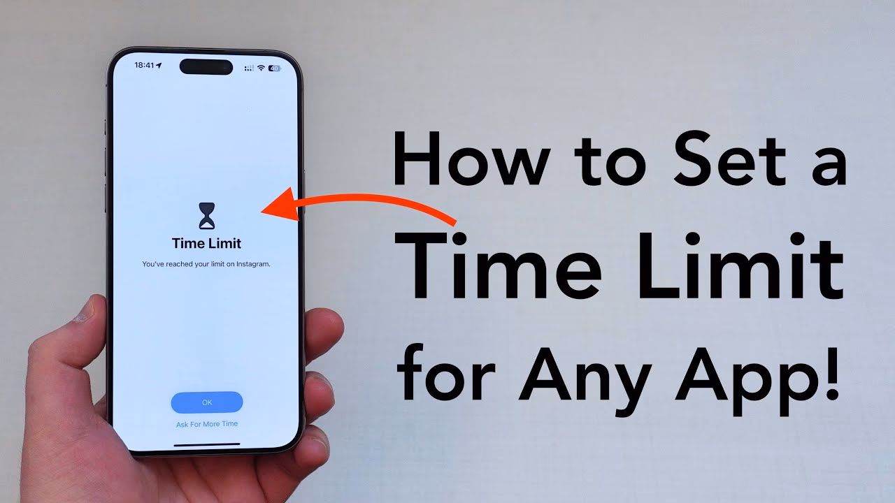 What is screen time & limits?