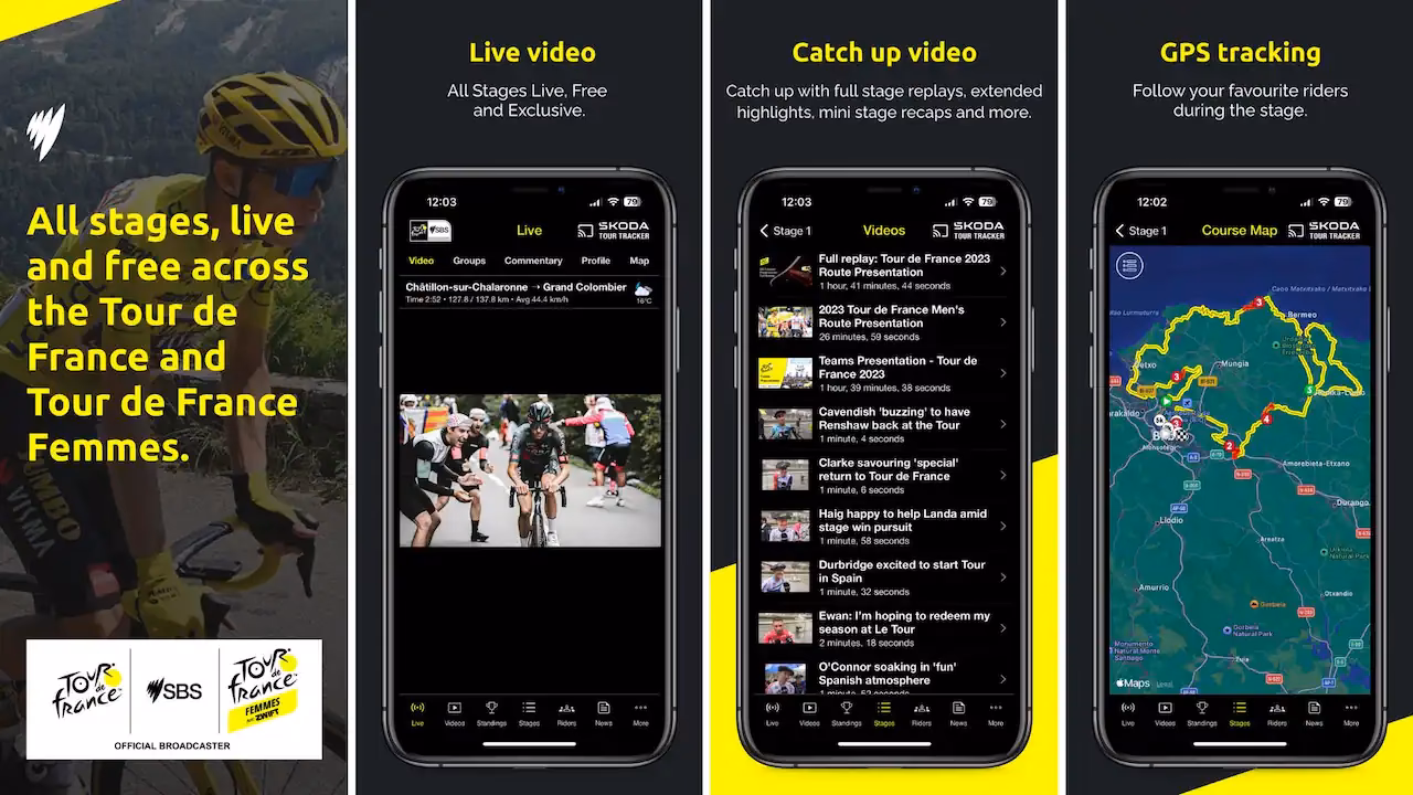 Where can I Watch Tour de France on SBS on demand?