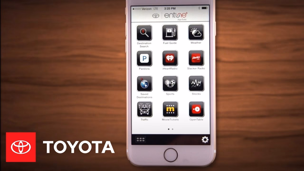 What is the mytoyota app?