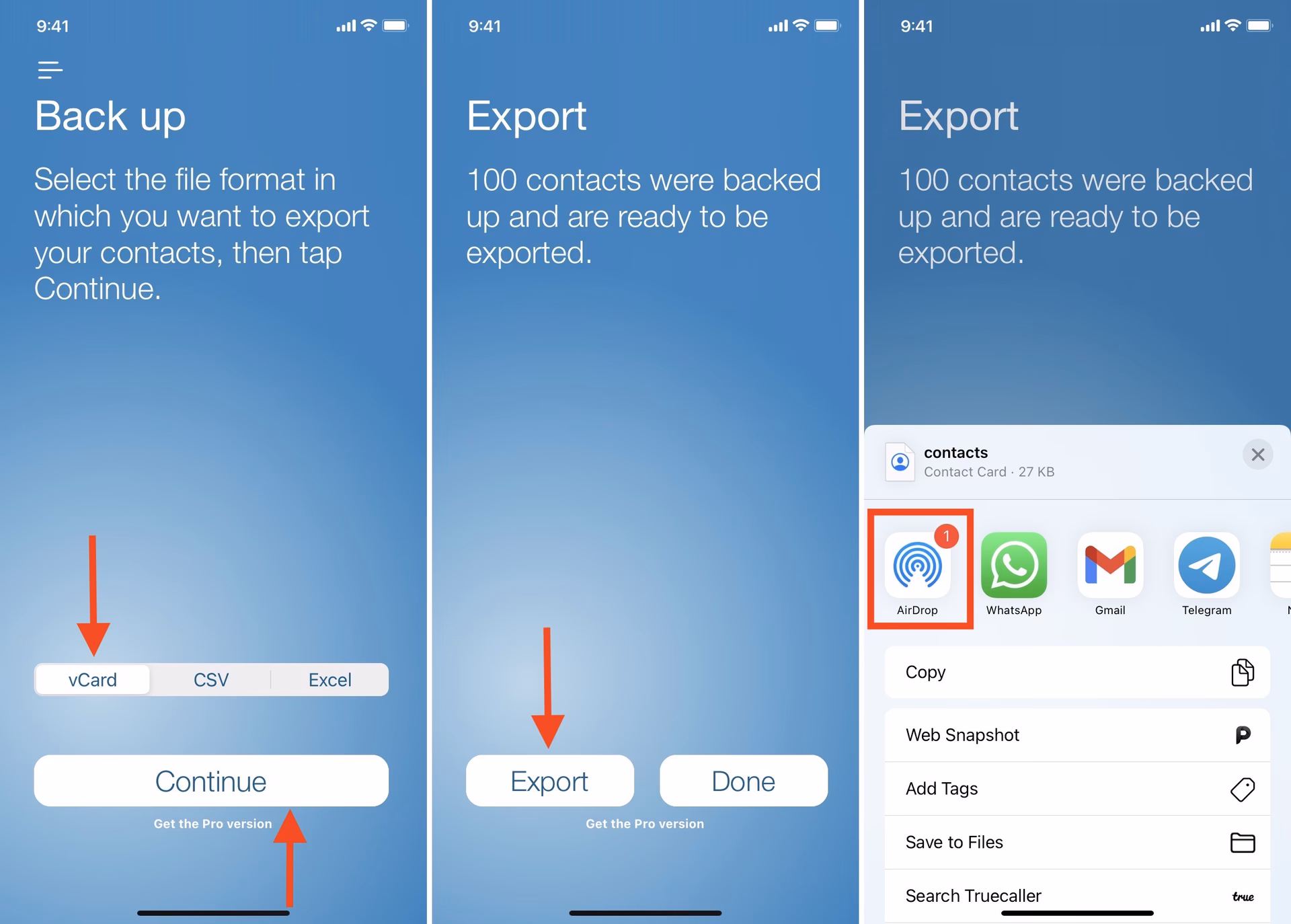How to transfer contacts from iPhone to Mac?