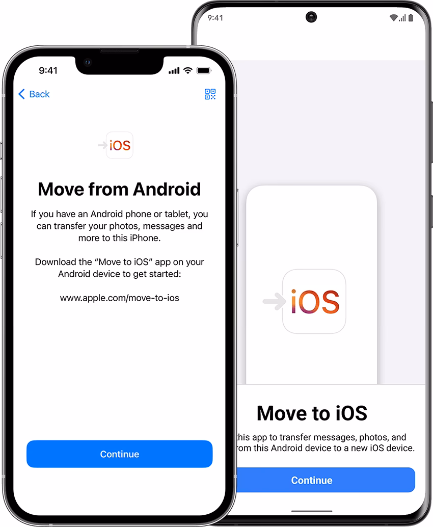 What is pixel to iPhone data transfer?