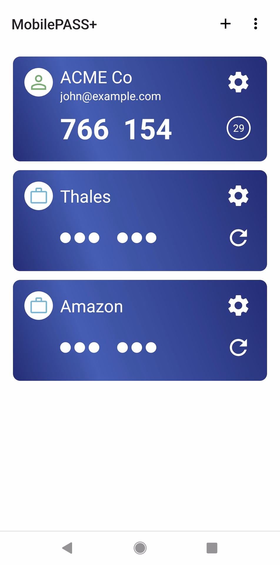 How do I enroll SafeNet mobilepass+ tokens?