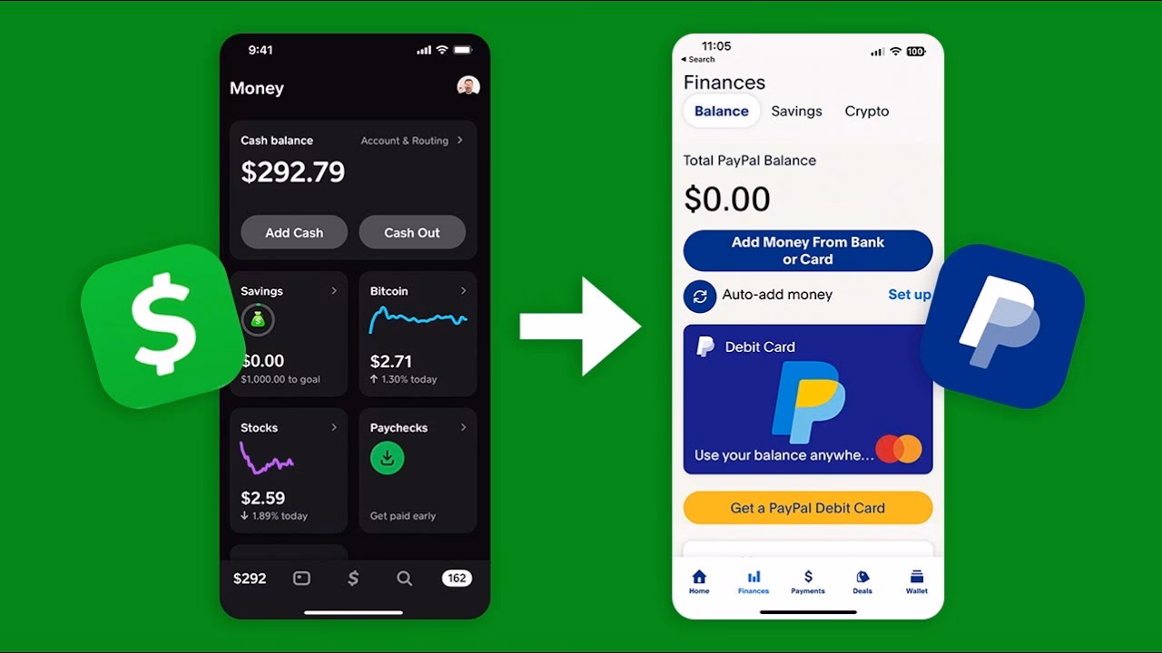 Can I transfer money from Cash App to PayPal?