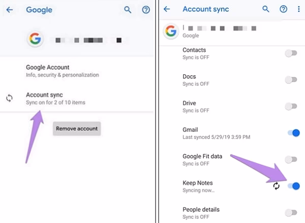 How do I import apple notes to Android?