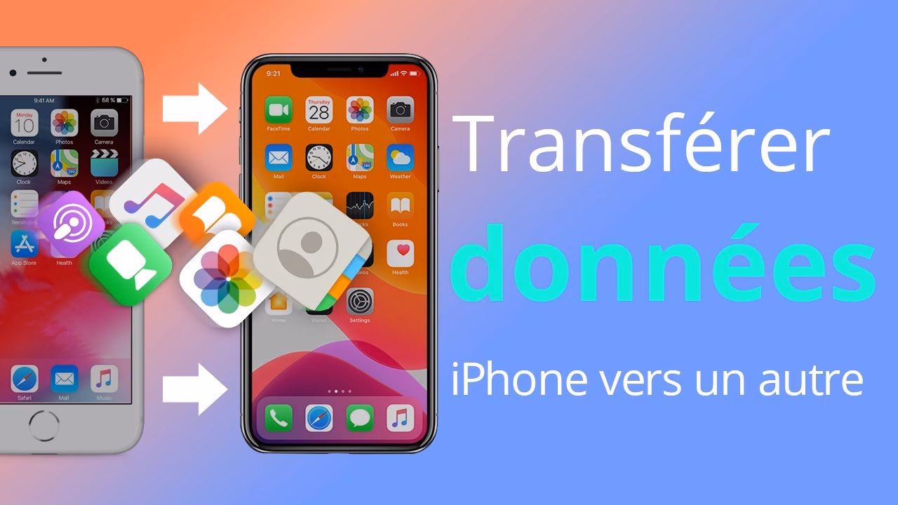 Comment transférer des données iPhone vers un autre ?