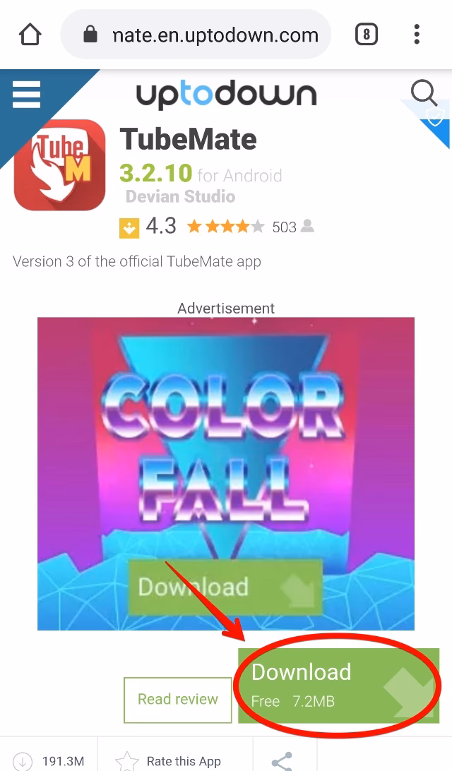Is tubemate a free app?