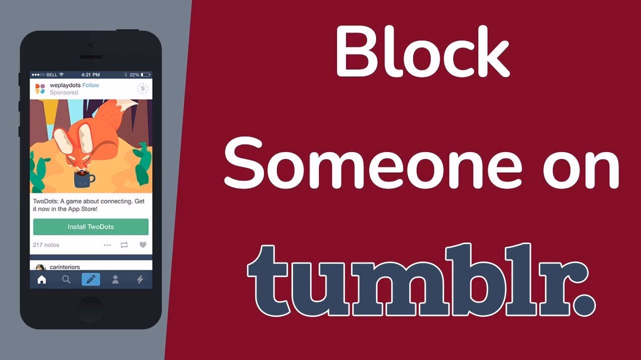 How do I unblock a Tumblr?
