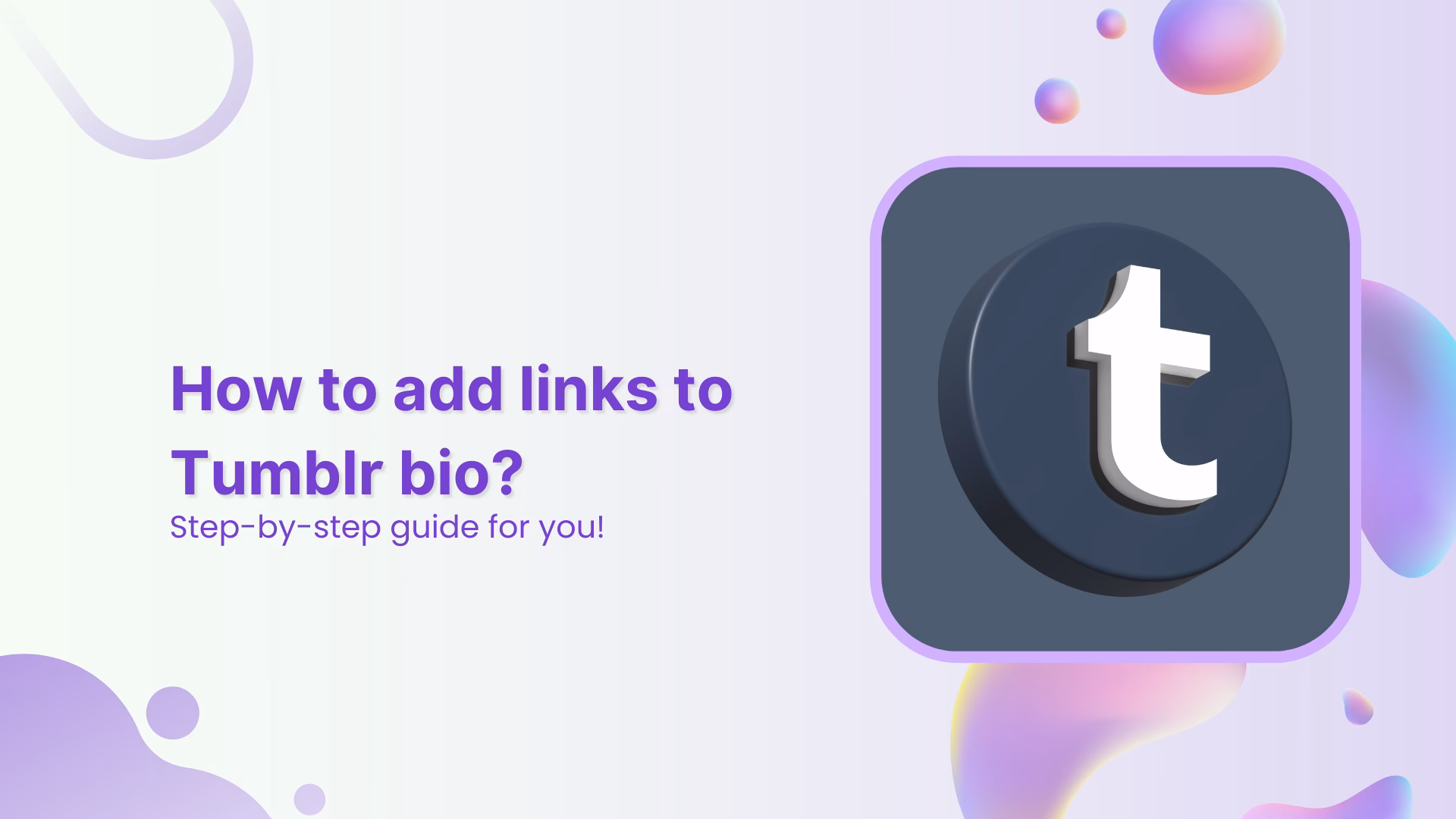 Should you add links to a Tumblr post?