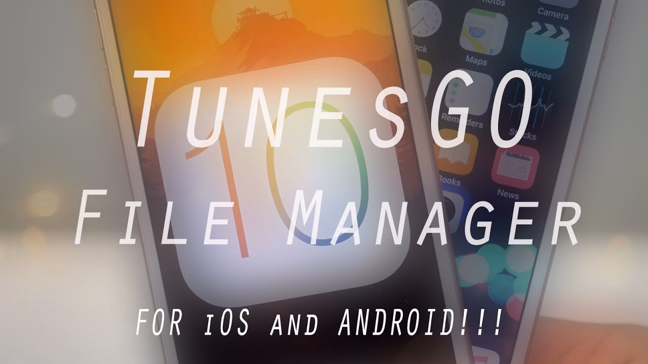 What is tunesgo iOS manager?