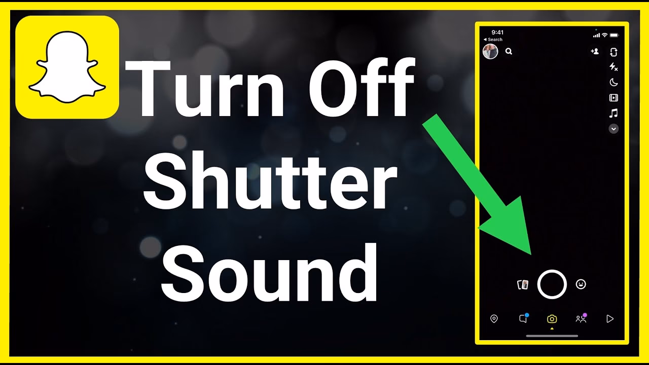 How to turn off camera sound on iPhone?