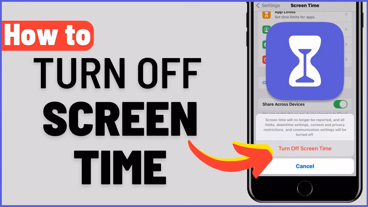 How to turn off screen time passcode on iPhone?