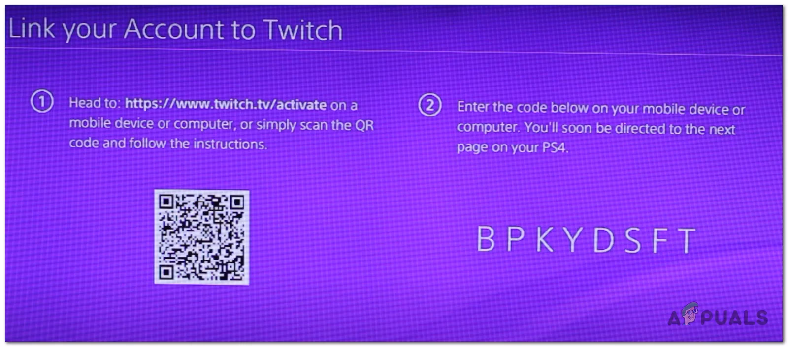 How to activate Twitch on different devices?