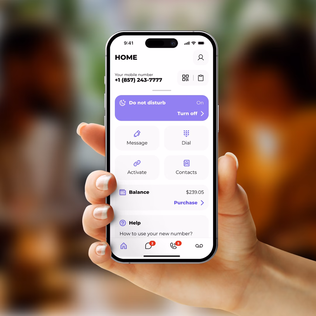 Can I add a second phone number to my phone?