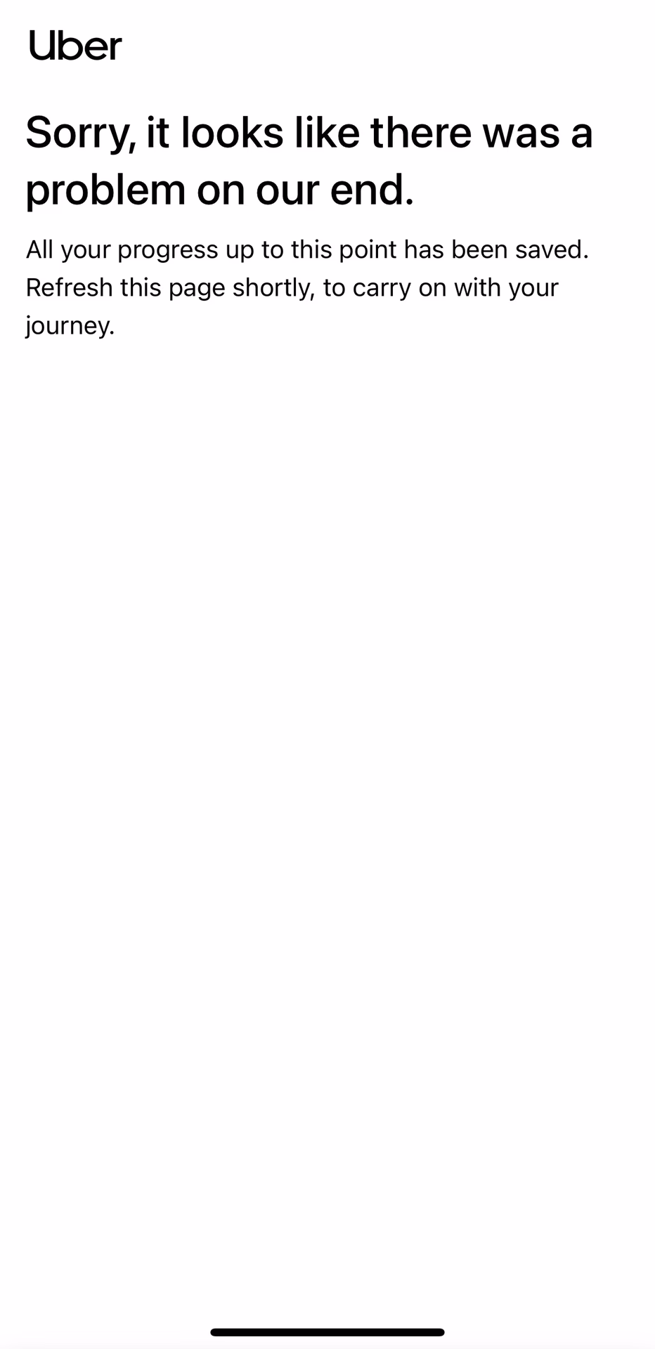 Why is my Uber app not working?