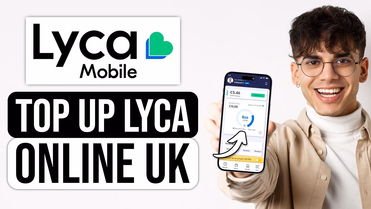 How do I top up my Lycamobile call credit?
