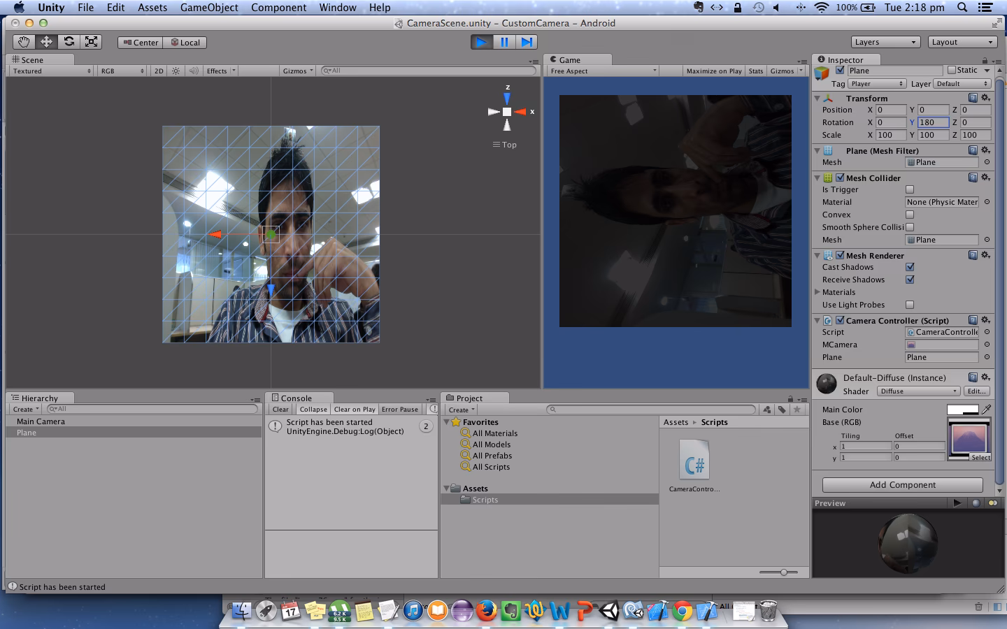 What iOS do I need to use unity virtual camera?