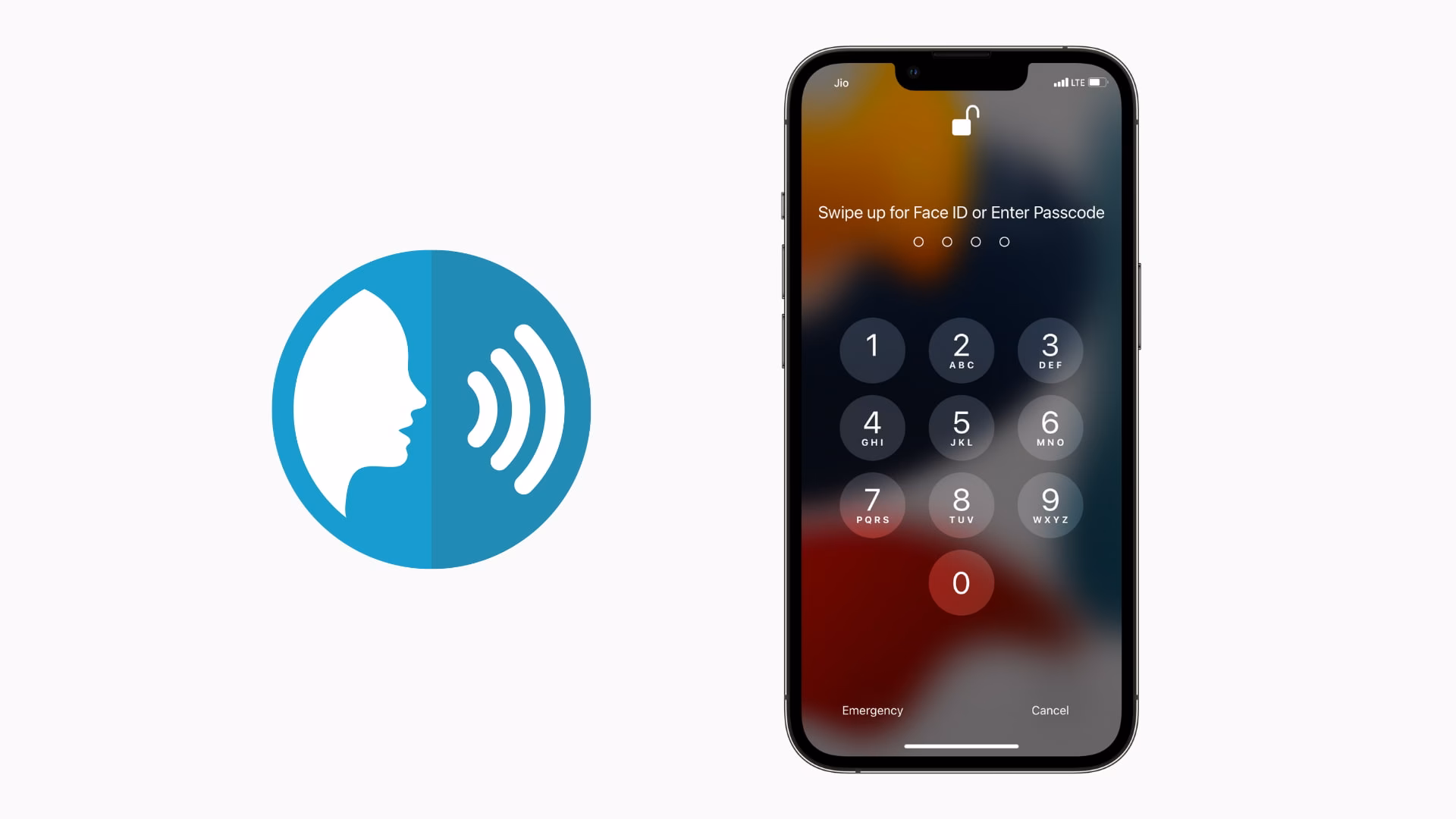 How do I enable voice control on my iPhone?