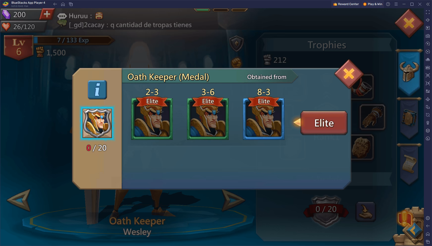 How many heroes do you need to unlock Lords Mobile?