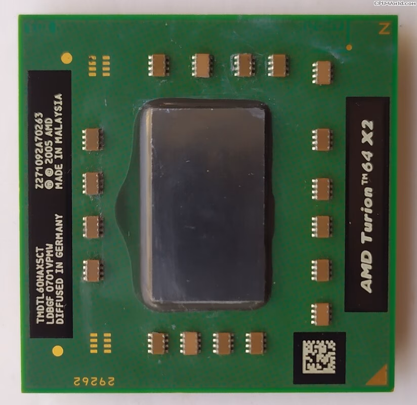 Is the AMD Turion 64 X2 tl-60 a dual-core processor?