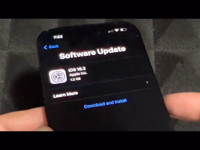 How do I know if my iPhone has been updated?