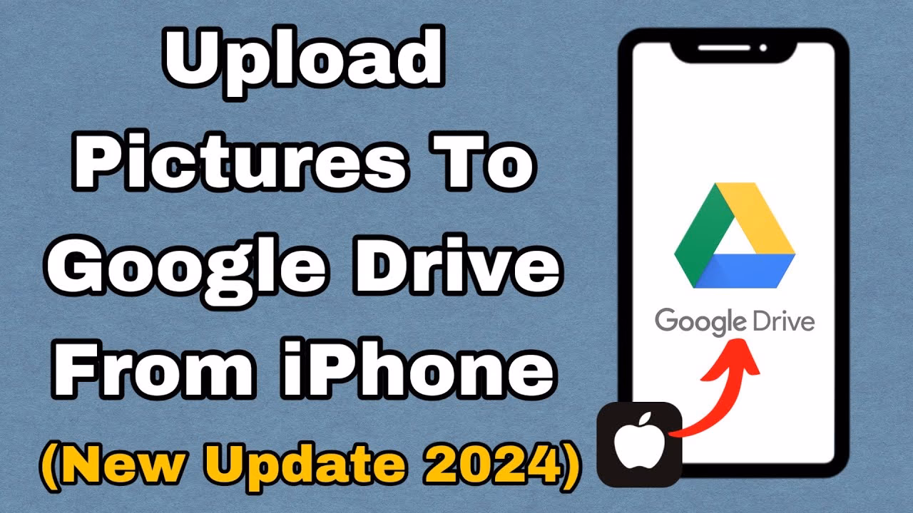 How to backup photos from iPhone to Google Drive?