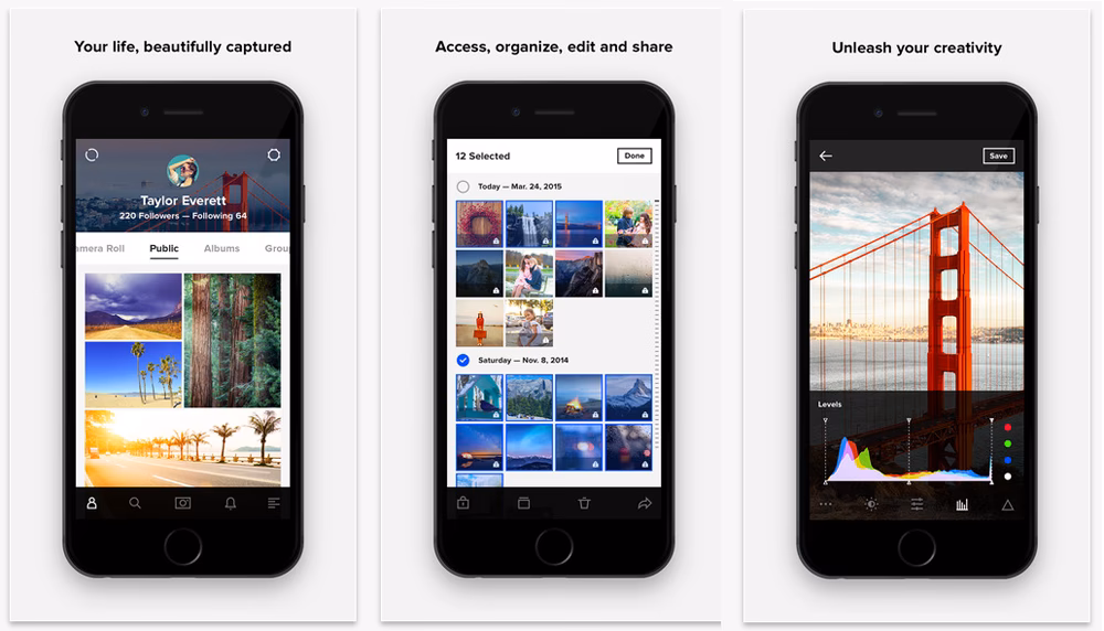 How do I upload photos to Flickr?