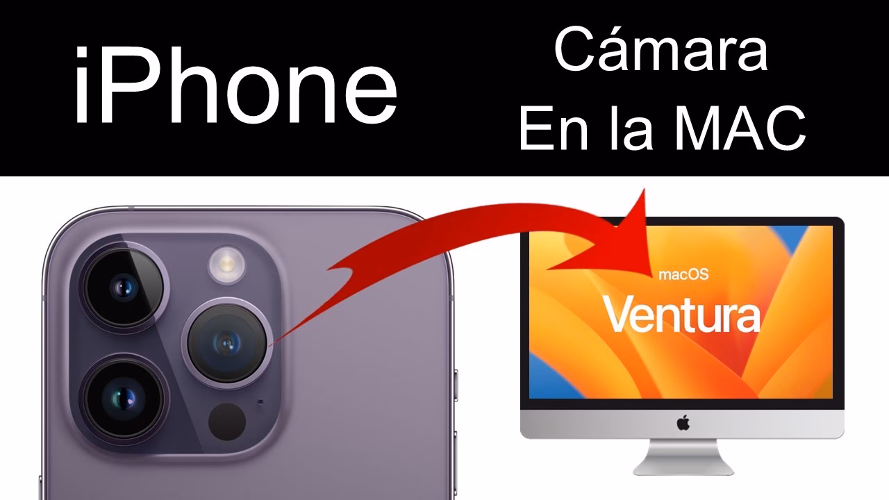 ¿Cómo volver a conectar el iPhone como una cámara web o un micrófono?