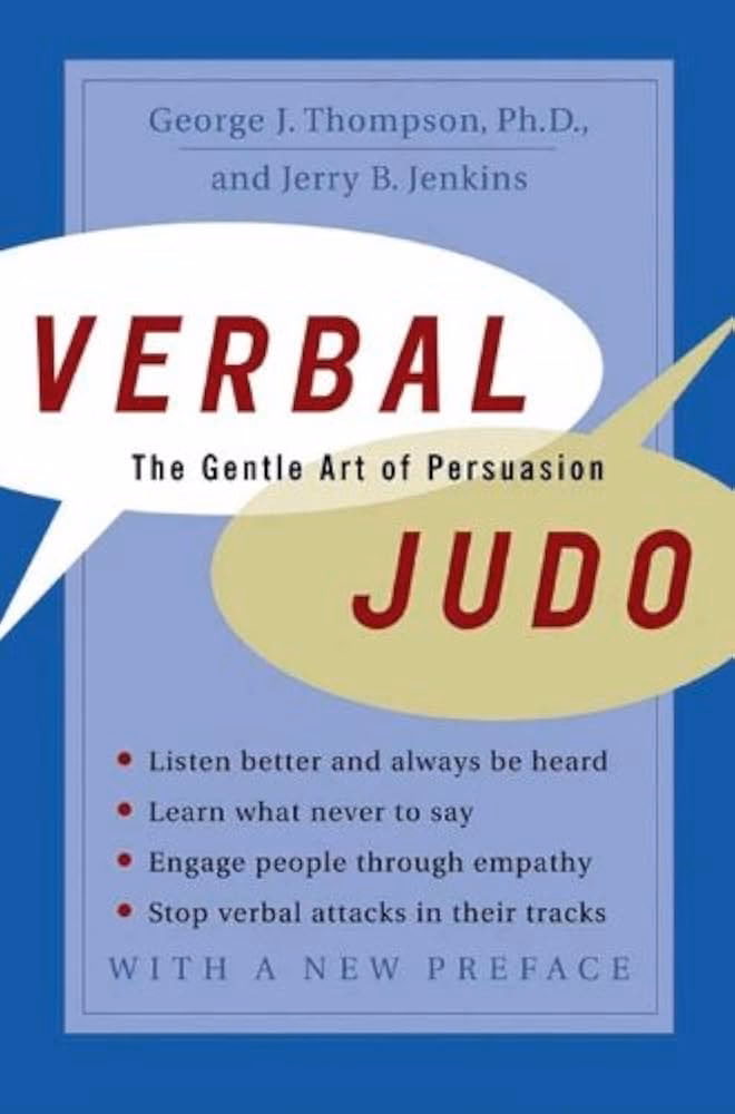 What's new in verbal judo?