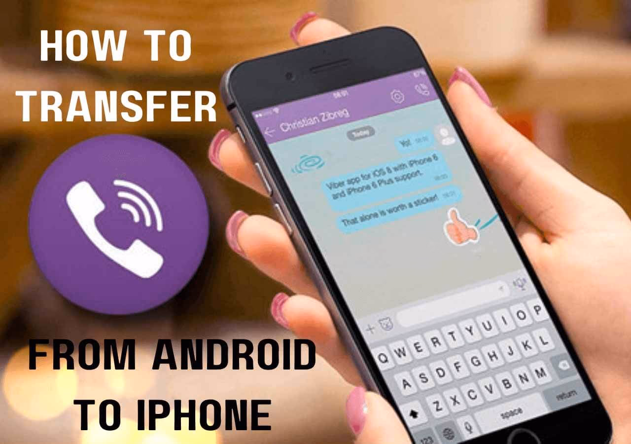 How to transfer Viber from Android to iOS with a third-party app?