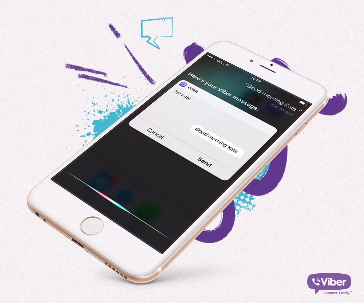 How do I use Rakuten Viber on iOS?