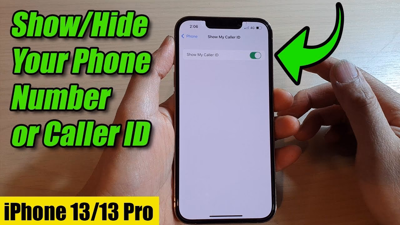 How do I know if my phone number is hidden?