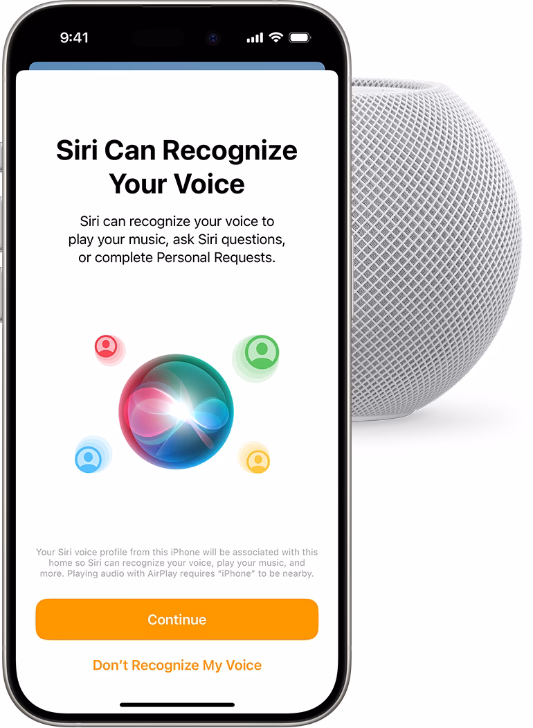 Can Siri recognize only your voice on iPhone?