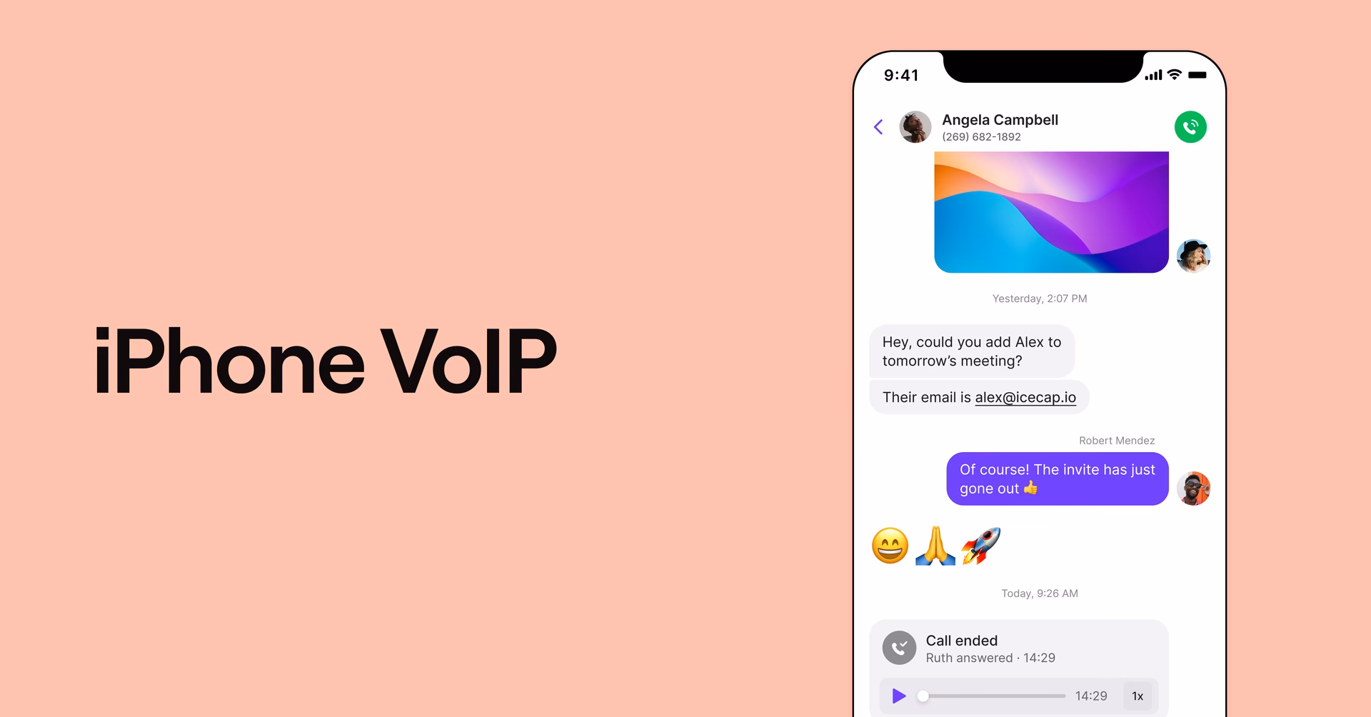 What is a VoIP app?