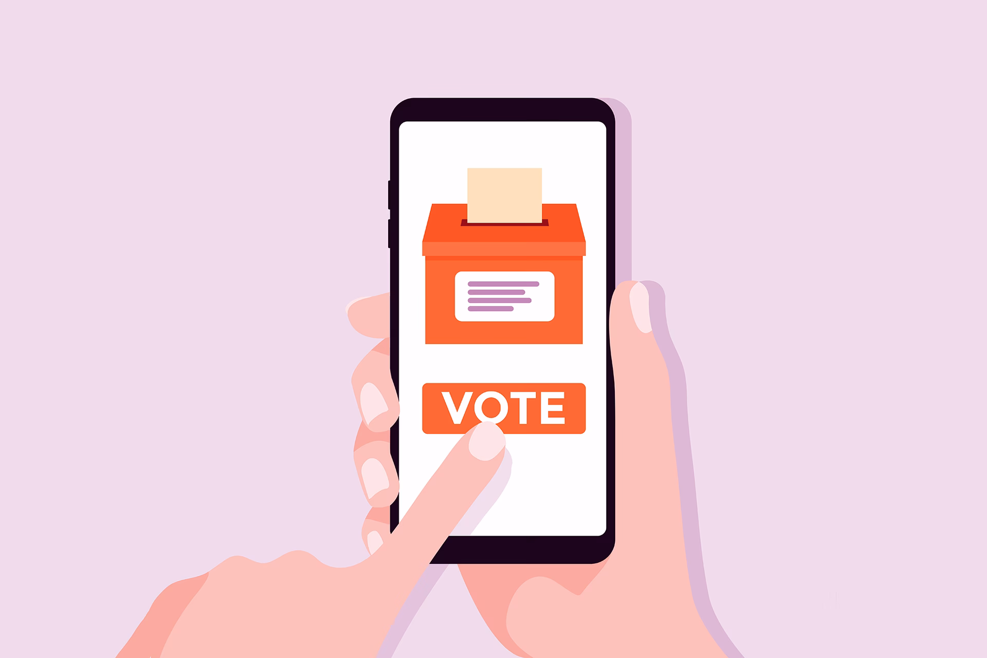What is smartphone voting?